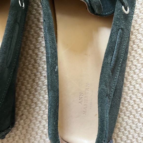 Ann Mashburn Suede driving moccasin size 9 - Picture 5 of 11